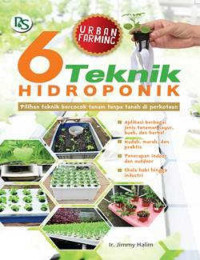 Image of 6 Teknik hidroponik