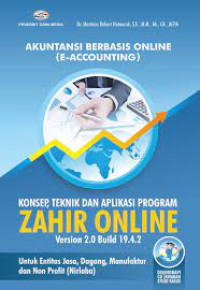 Image of Akuntansi berbasis online (e-accounting): konsep, teknik dan aplikasi program zahir online version 2.0 build 19.4.2