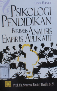 Image of Psikologi pendidikan berbasis analisis empiris aplikatif