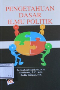 Image of Pengetahuan dasar ilmu politik