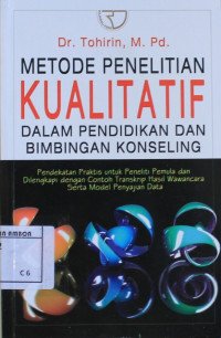 Image of Metode penelitian kualitatif dalam pendidikan dan bimbingan konseling