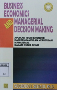 Image of Business ekonomics and managerial decision making