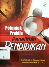 Image of Petunjuk praktis penelitian pendidikan