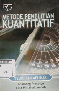 Image of Metode penelitian kuantitatif : teori dan aplikasi