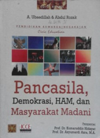 Image of Pendidikan kewarganegaraan (civis education); Pancasila, demokrasi HAM dan Masyarakat madani