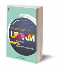 Image of UMKM : aspek hukum dan manajemen pemasaran produk