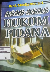 Image of Asas asas hukum pidana