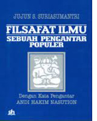 Image of Filsafat ilmu : Sebuah pengantar populer