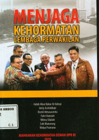 Image of Menjaga kehormatan lembaga perwakilan