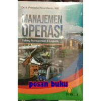 Image of Manajemen operasi bidang transportasi dan logistik