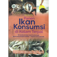 Image of Panen ikan konsumsi di kolam terpal