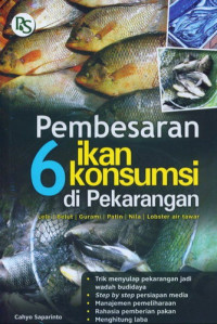Image of Pembesaran 6 ikan konsumsi di pekarangan