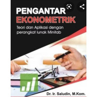 Image of Pengantar ekonometrik : teori dan aplikasi dengan perangkat lunak minitab