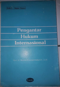 Image of Pengantar Hukum Internasional