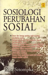 Image of Sosiologi perubahan sosial